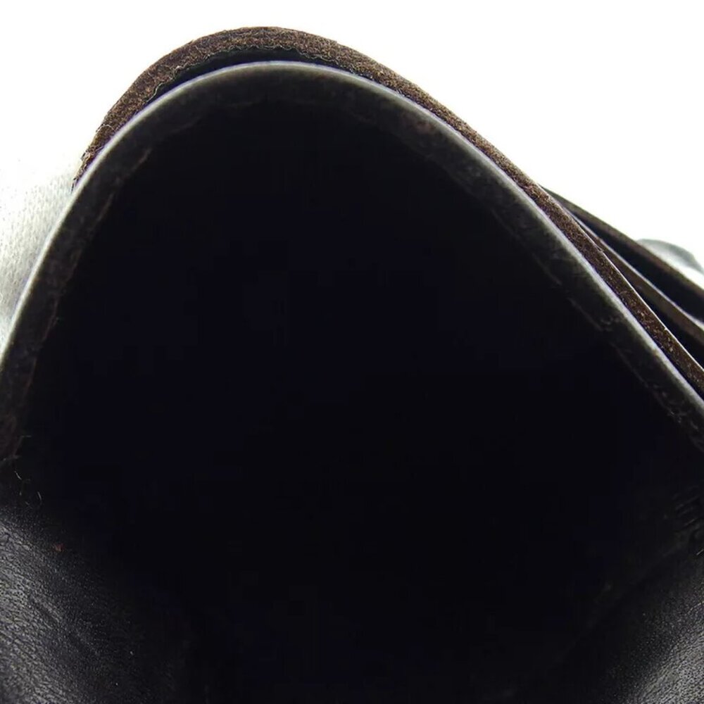 Louis Vuitton Two Folded Wallet Utah Uta Leather Authentic Used T19733 - Picture 4 of 10